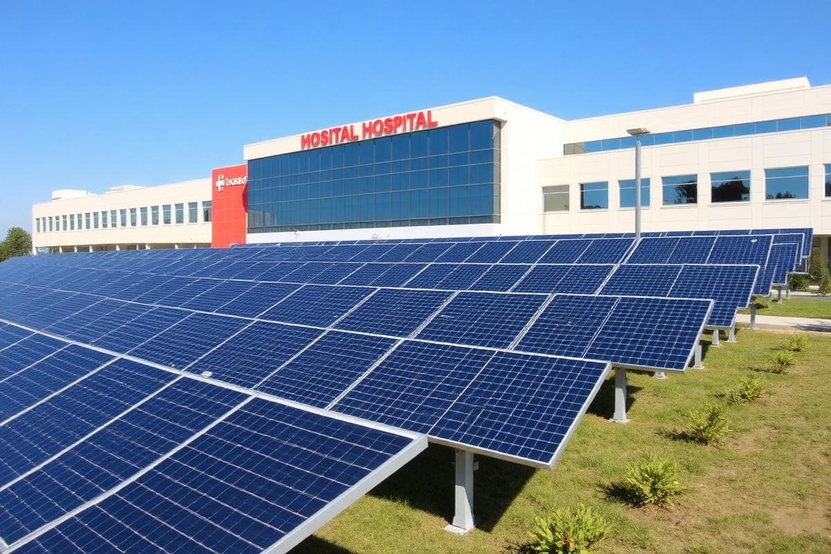 1.1 MW Hybrid System — Regional Medical Centre